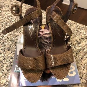 Alice + Olivia Joyce wedges. Worn twice